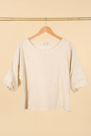 Colette Linen Top