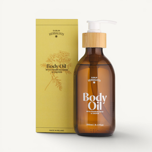 Natural Body Oil with Frankincense & Juniper Berry – Award-Winning Irish Body Oil