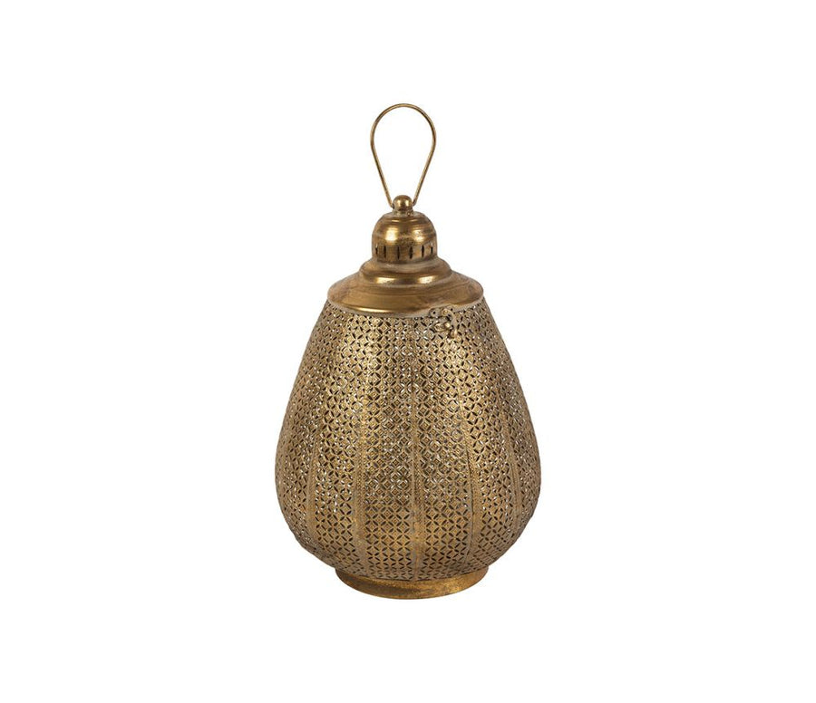 Orient Lantern, Antique Gold