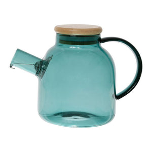 Marine Glass Teapot with Filter