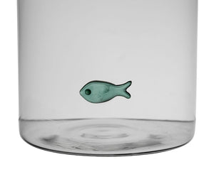 Glass Pitcher, Summer Sea Fish