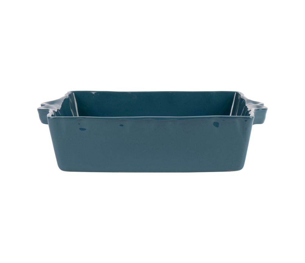 Large Oven Dish, Peacock Blue