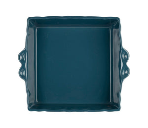 Large Oven Dish, Peacock Blue
