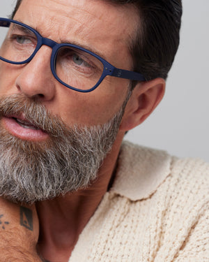 Reading Glasses #B - Navy Blue