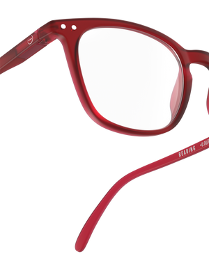 Izipizi Reading Glasses #E - Cherry Red