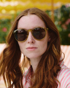 NEW Izipizi Sunglasses - #M Golden Green