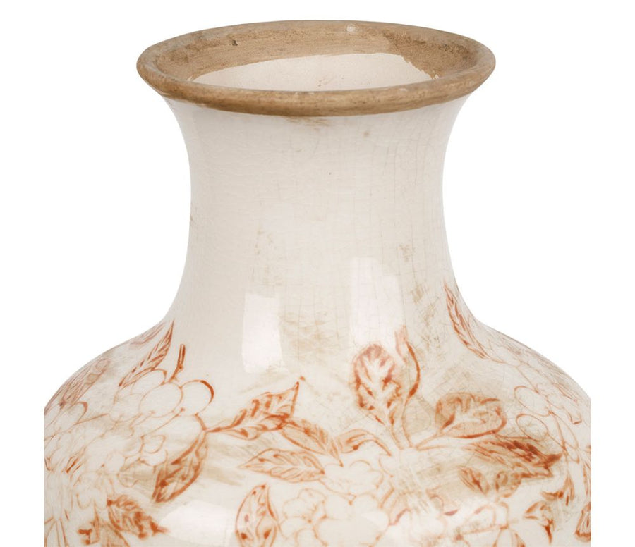 Antique Red Sinhoué Vase, Small
