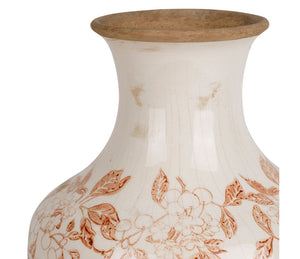 Antique Red Sinhoué Vase, Large