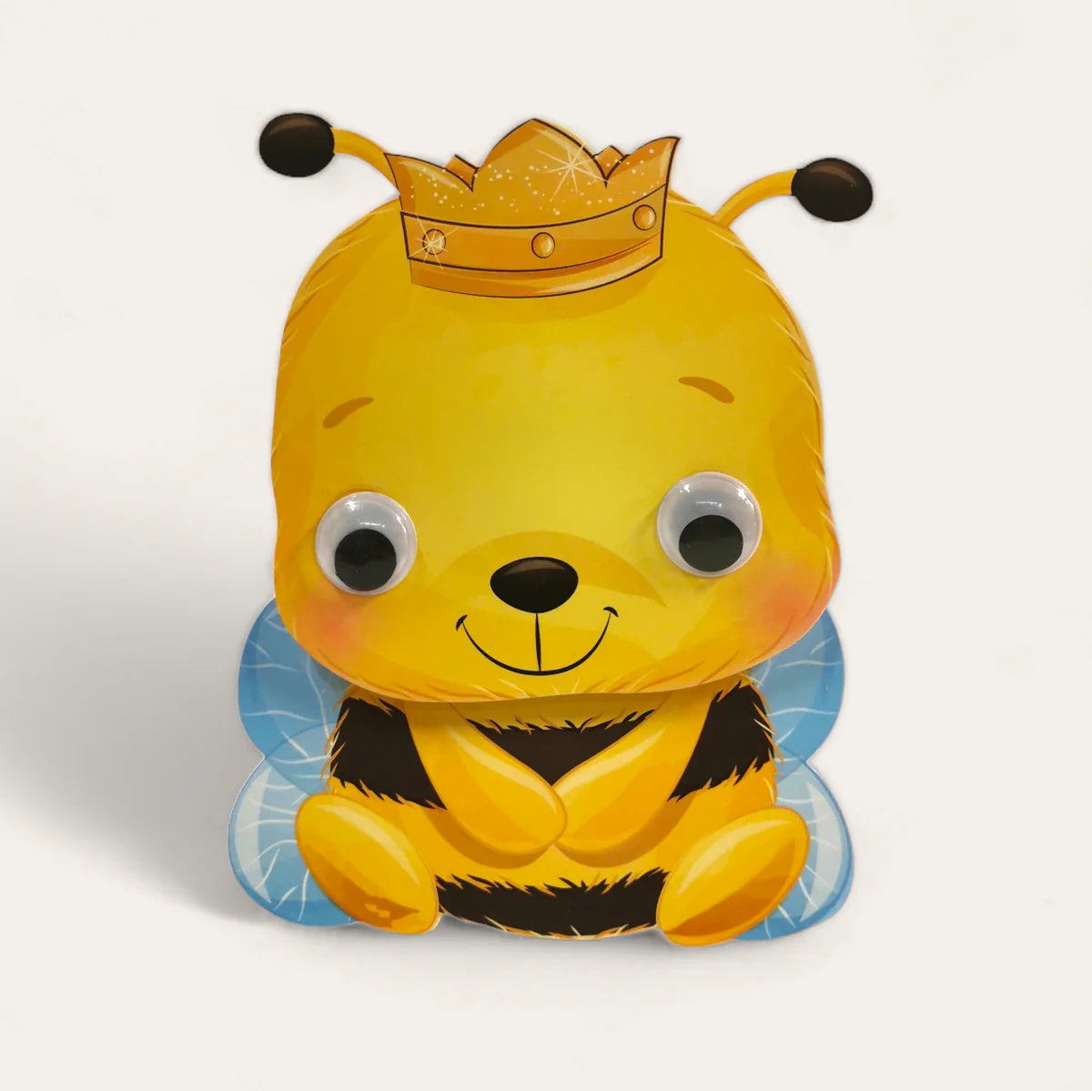 Wobbly Head Card - Bee