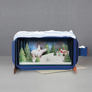 Christmas Message In A Bottle Card