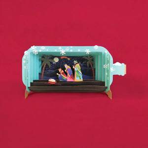 Christmas Message In A Bottle Card