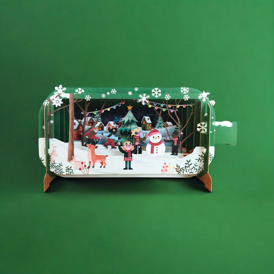 Christmas Message In A Bottle Card