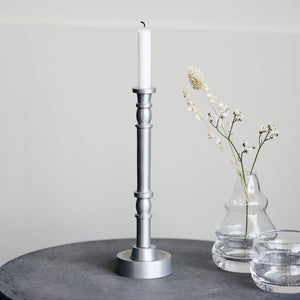 Jersey Candle Stand, Silver