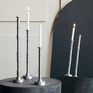 Jersey Candle Stand, Silver