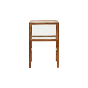 Montre Side Table, Antique Brown