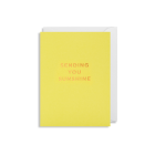 Mini Card - Sending you sunshine