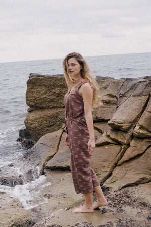 Elba Jumpsuit - Mauve