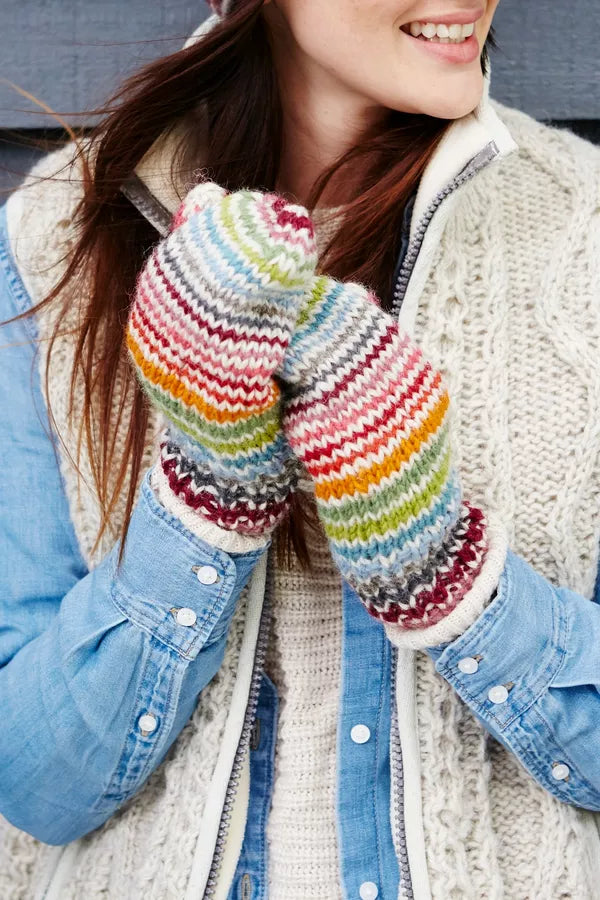 Hoxton Stripe Mittens