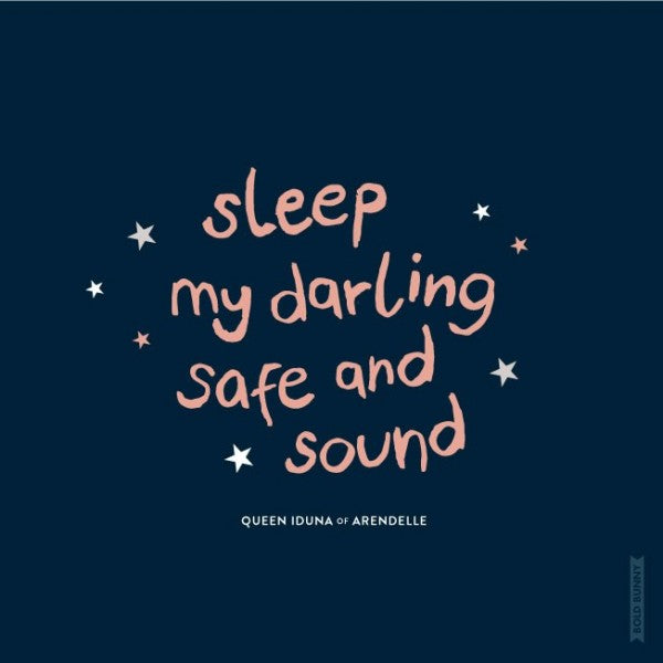 Bold Bunny Print - Sleep my Darling