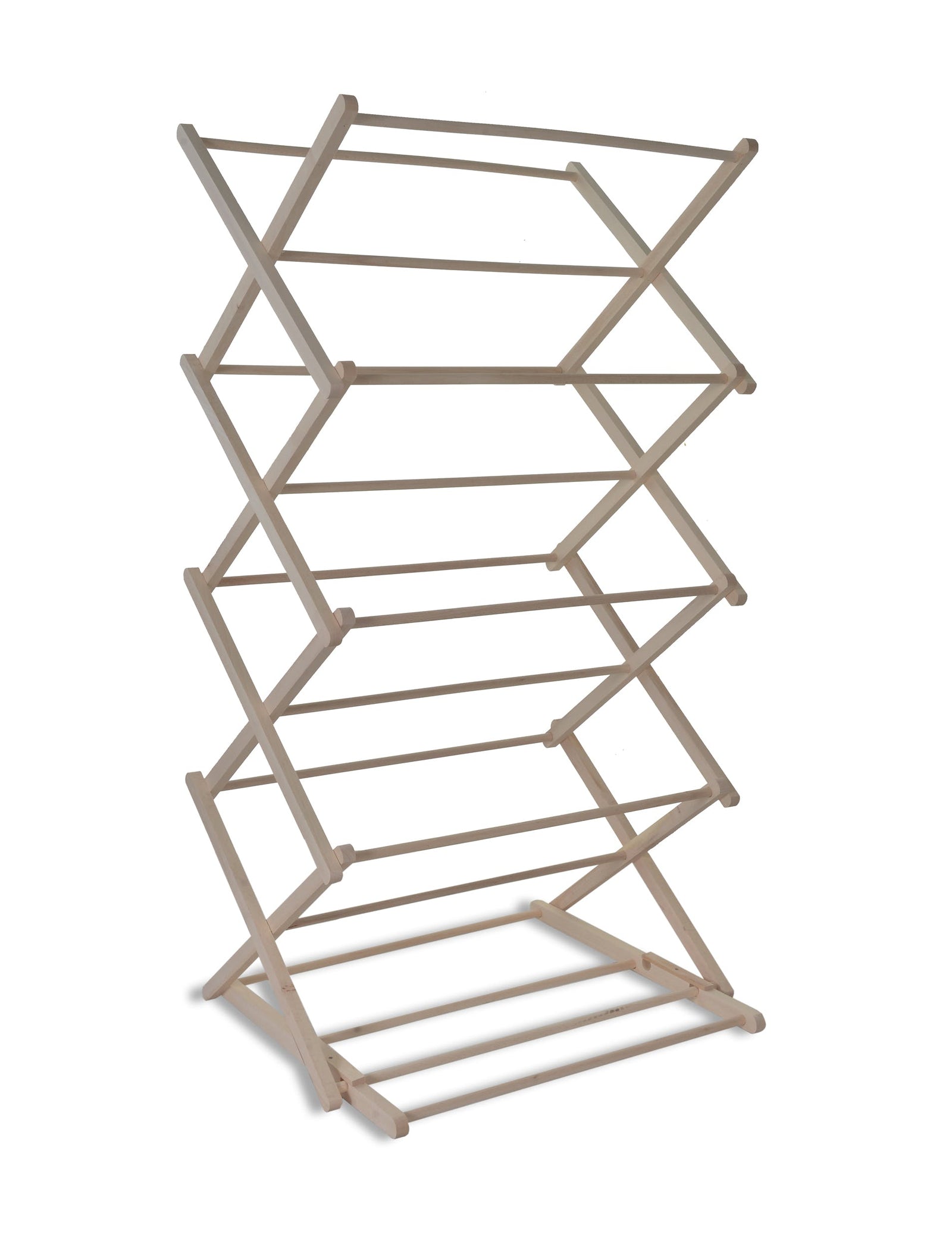 Folding Wooden Clothes Horse