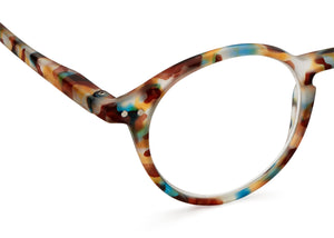 Reading Glasses #D - Blue Tortoise