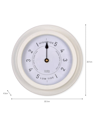 Narberth Tide Clock - Lily White