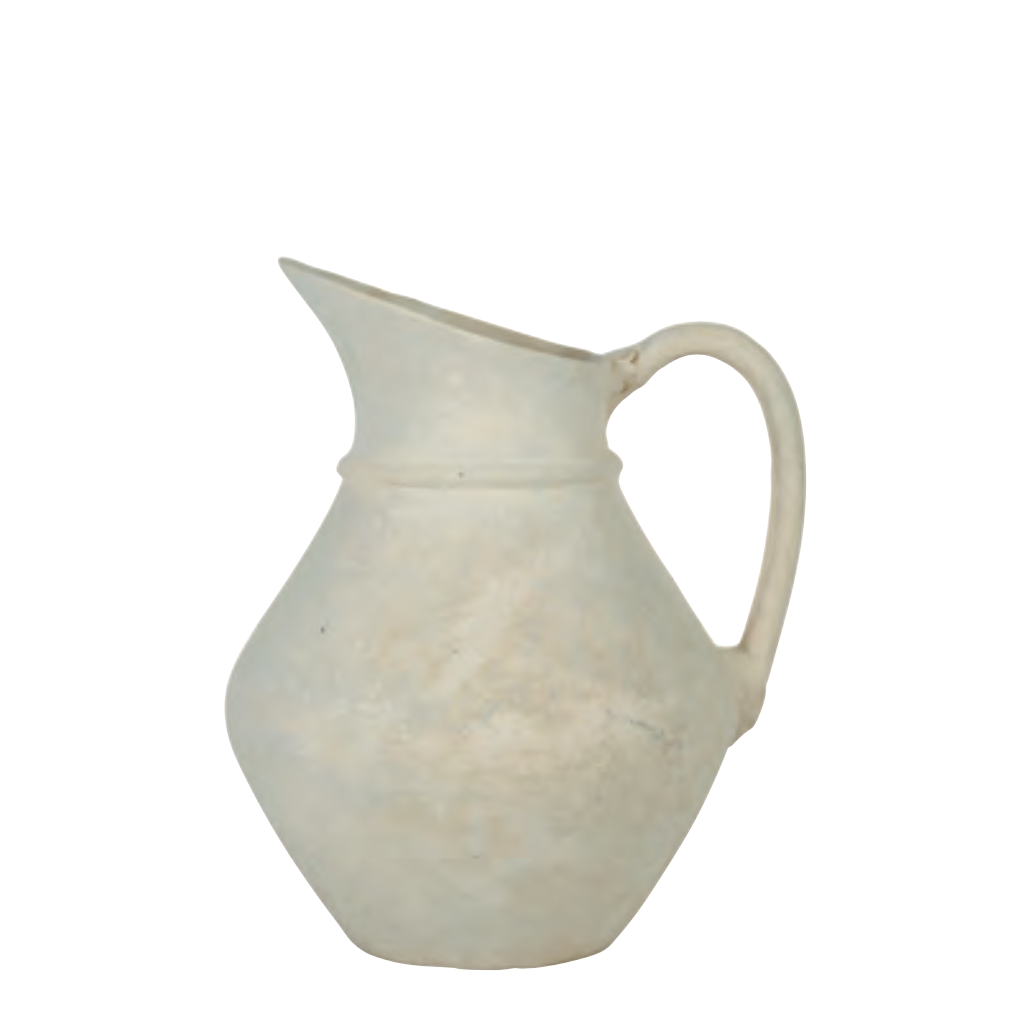 Edoni Jug Vase, Paper Mache