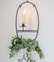 Wall Candle Holder, Black