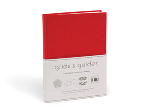 Grids & Guides Notebok, Red