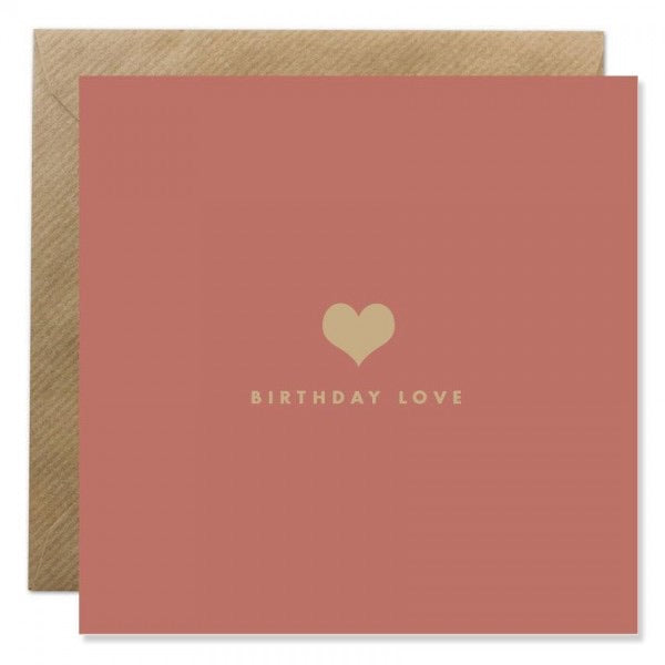 Bold Bunny Card - Birthday Love