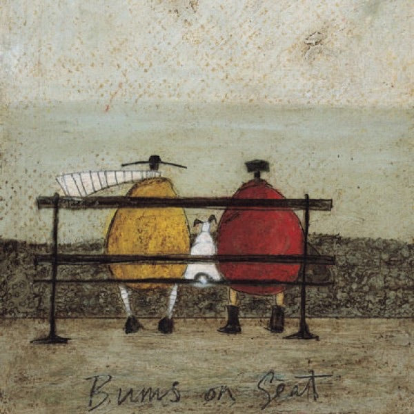 Art Press Card - Bums on seat