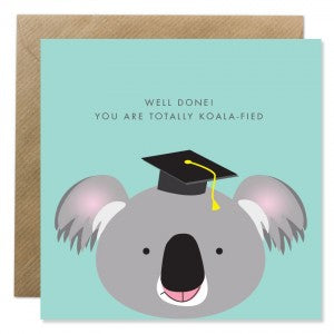 Bold Bunny Card - Koala-fied