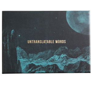 Untranslatable Words